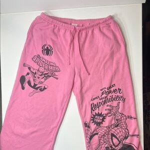 Marvel Pink Spider-Man Graphic Lounge Pants